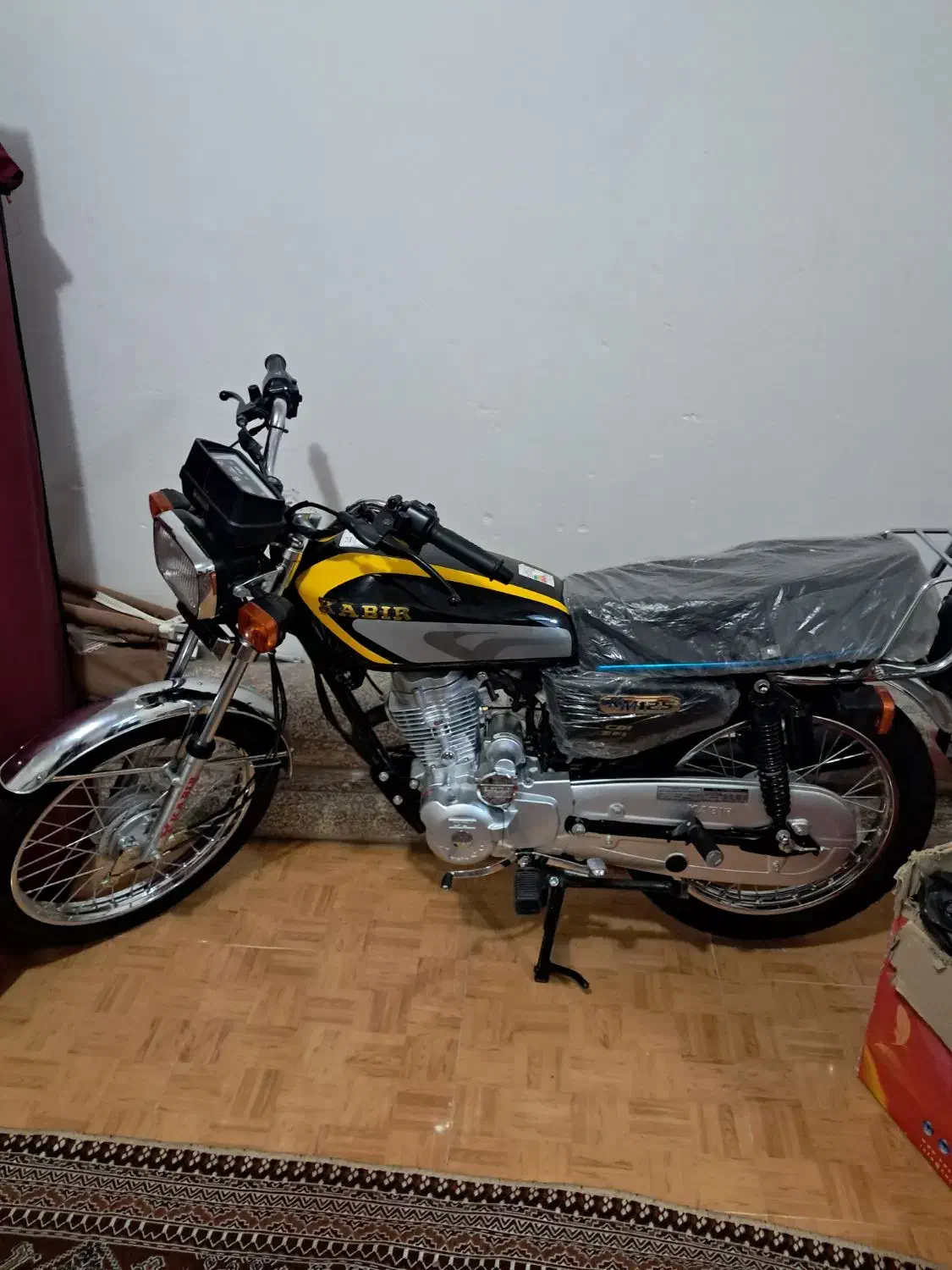 موتر خشک استارتی کار کرد صفر بیمه 6 ماه|موتورسیکلت|جیرفت, |دیوار