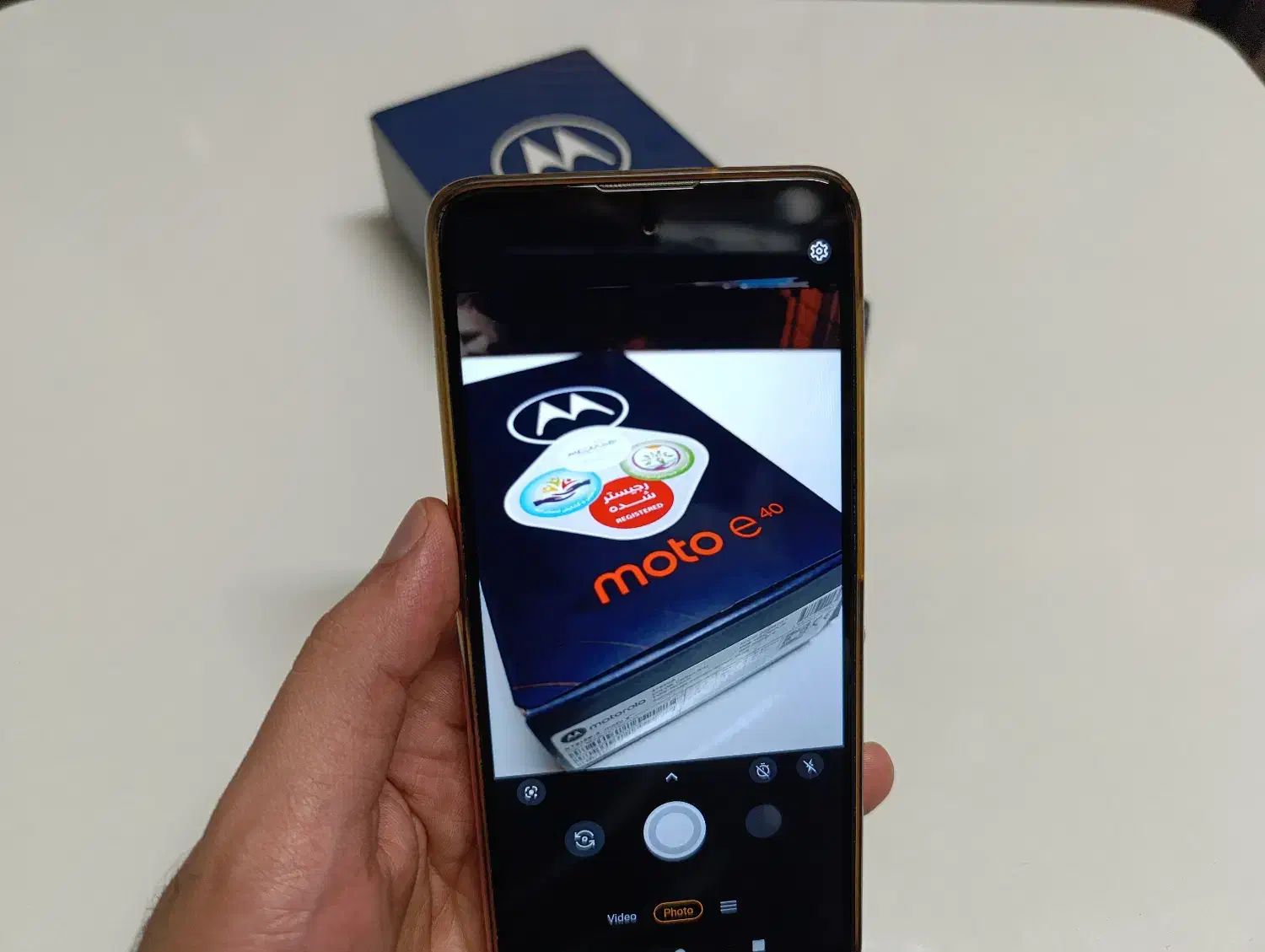 موتورولا e40 خاکستری کربنی|موبایل|تهران, فلسطین (میدان انقلاب)|دیوار