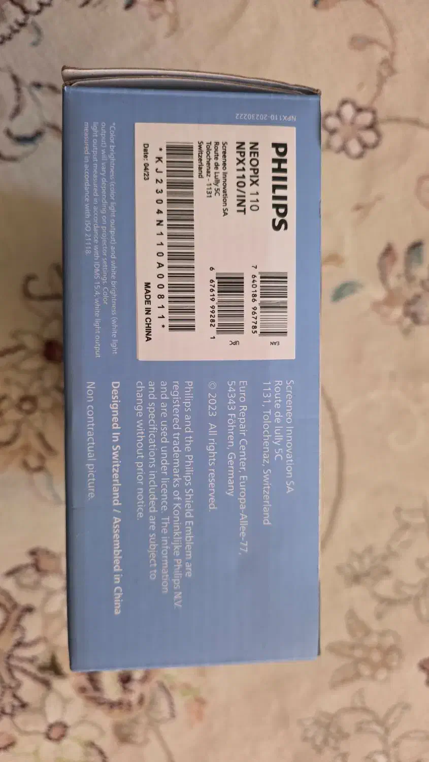 ویدیو پروژکتور خانگی فلیپس مدل NeoPix 110|تلویزیون و پروژکتور|فیروزآباد (فارس), |دیوار