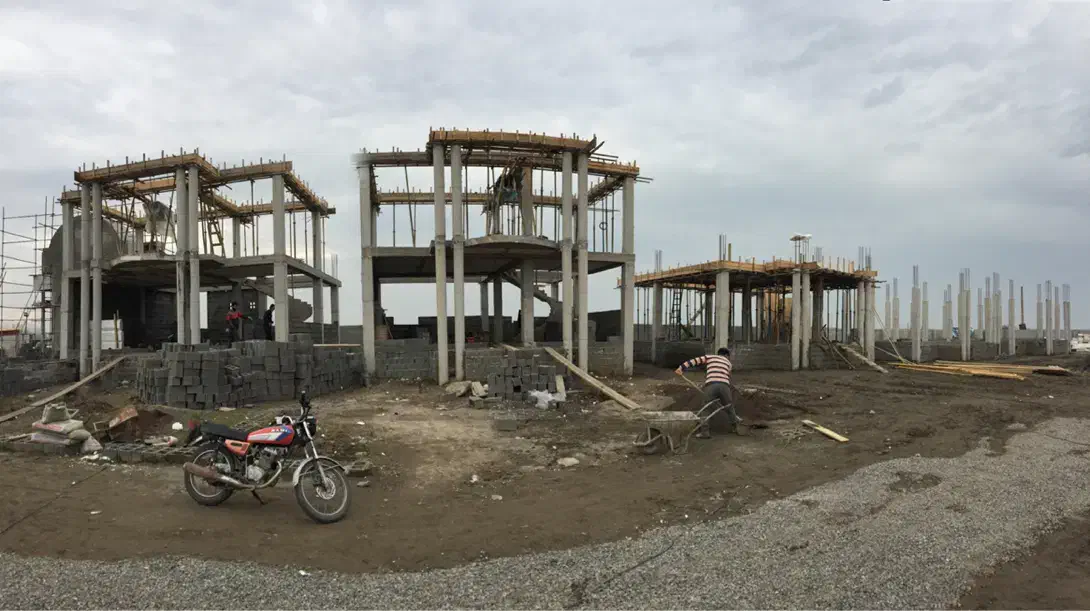 آرماتوربندی اسکلت بتنی ویلا آپارتمان و استخر|خدمات پیشه و مهارت|لاهیجان, کوی خزر|دیوار