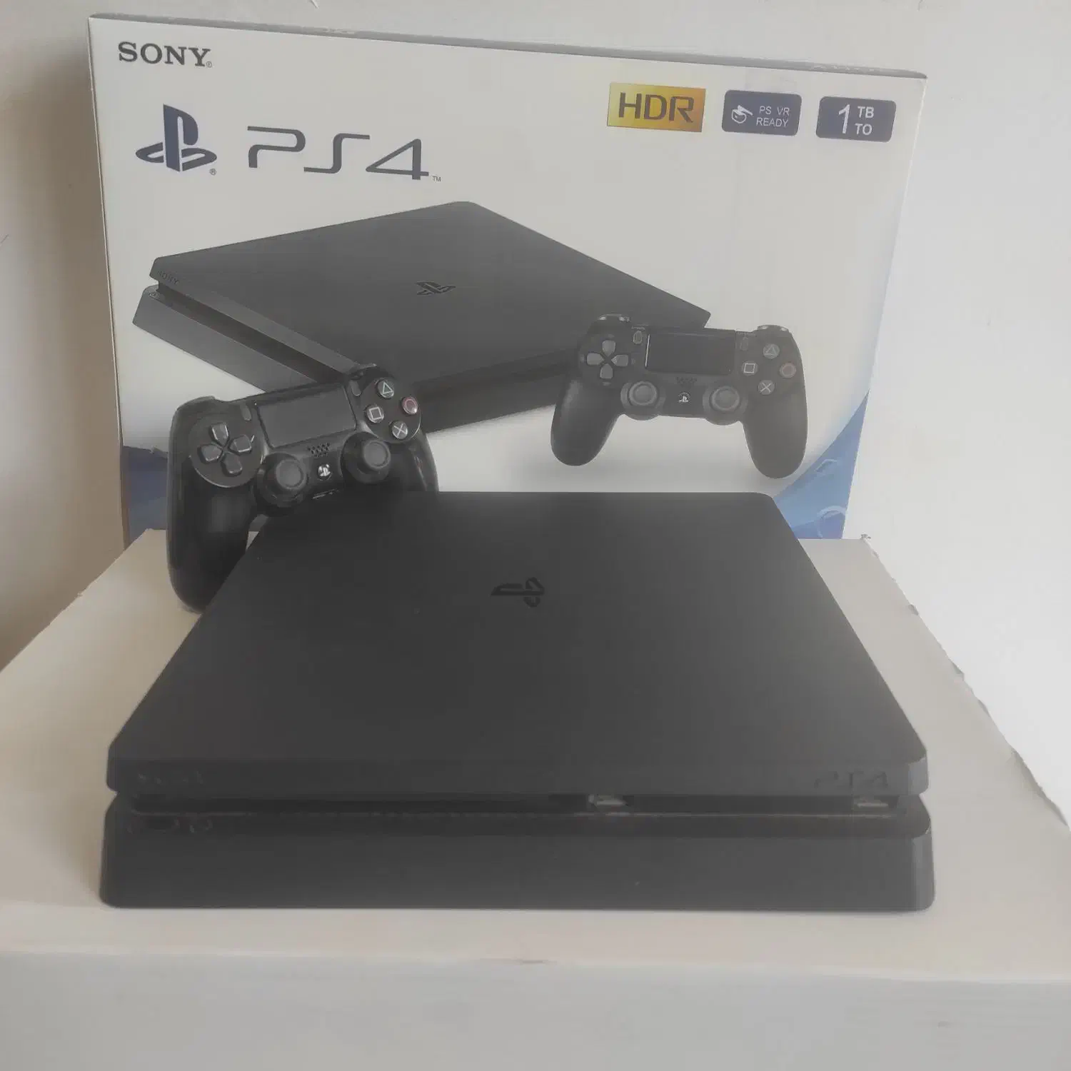 کنسول ps4 slim 1tra کپیخور دو دسته|کنسول، بازی ویدئویی و آنلاین|رشت, استادسرا|دیوار