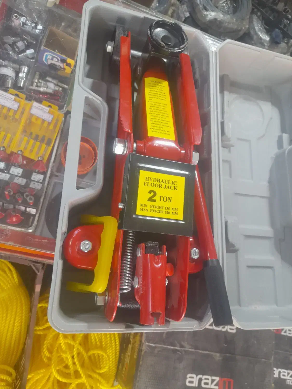 جک هیدرولیک سوسماری دو تن|قطعات یدکی و لوازم جانبی|زرند, |دیوار