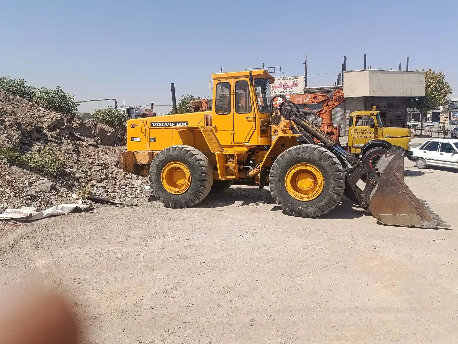 اجاره لودر ولوو|خدمات حمل و نقل|کرمانشاه, |دیوار