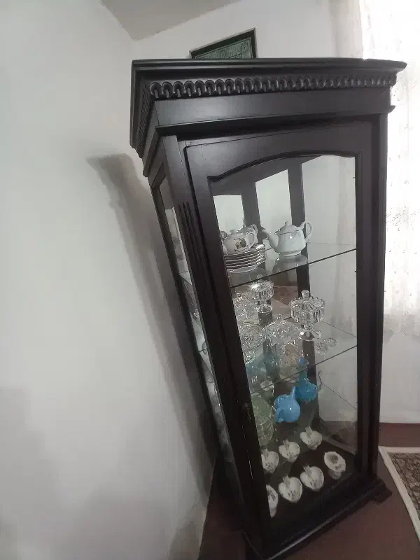 ویترین چوبی|بوفه، ویترین، کنسول|رشت, عینک|دیوار