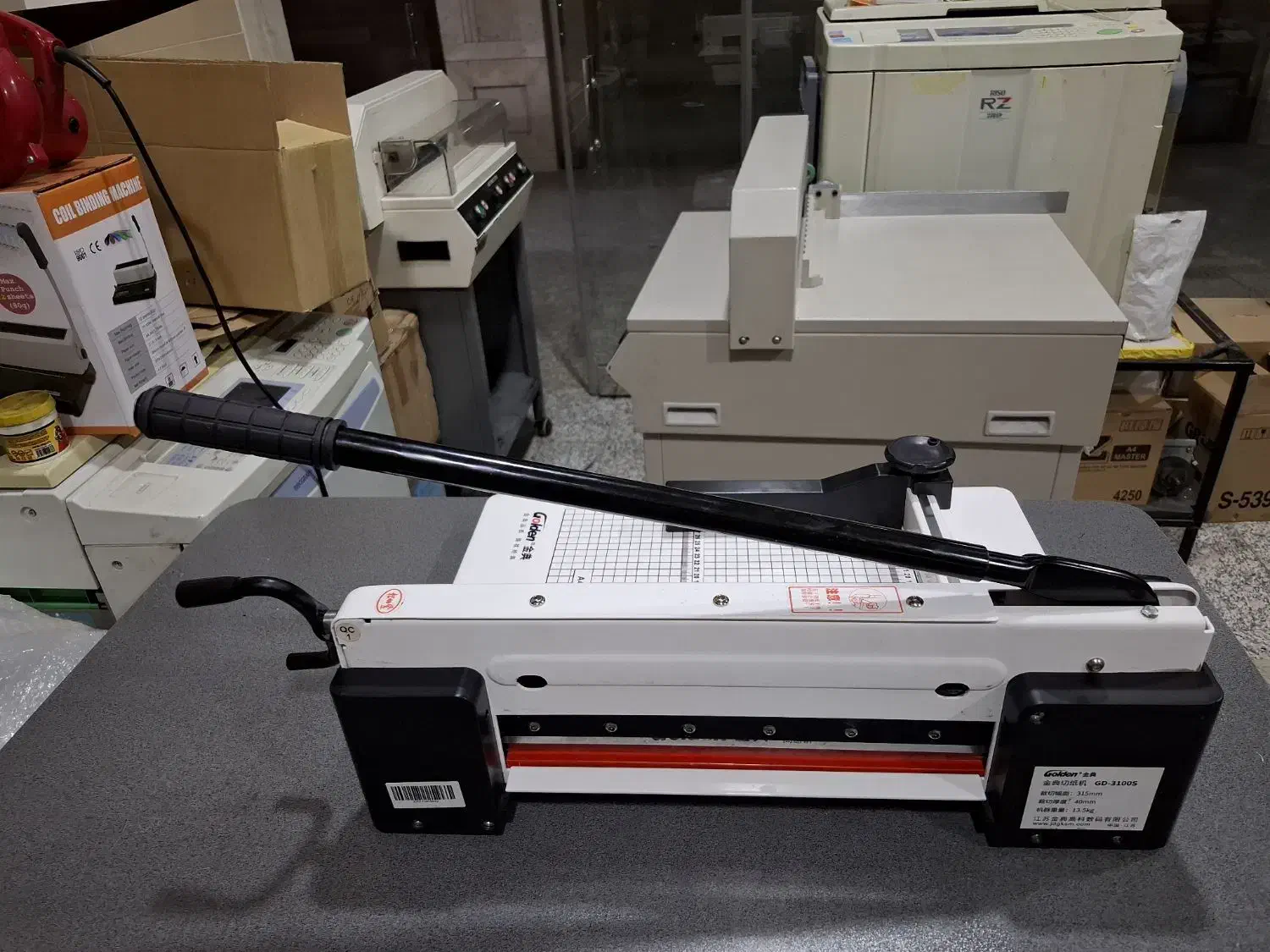 دستگاه برش دستی کاغذ کاتر کتاب تیغ اهرمی تنگ فلکه|لوازم التحریر|اندیشه, اندیشه فاز ۳|دیوار