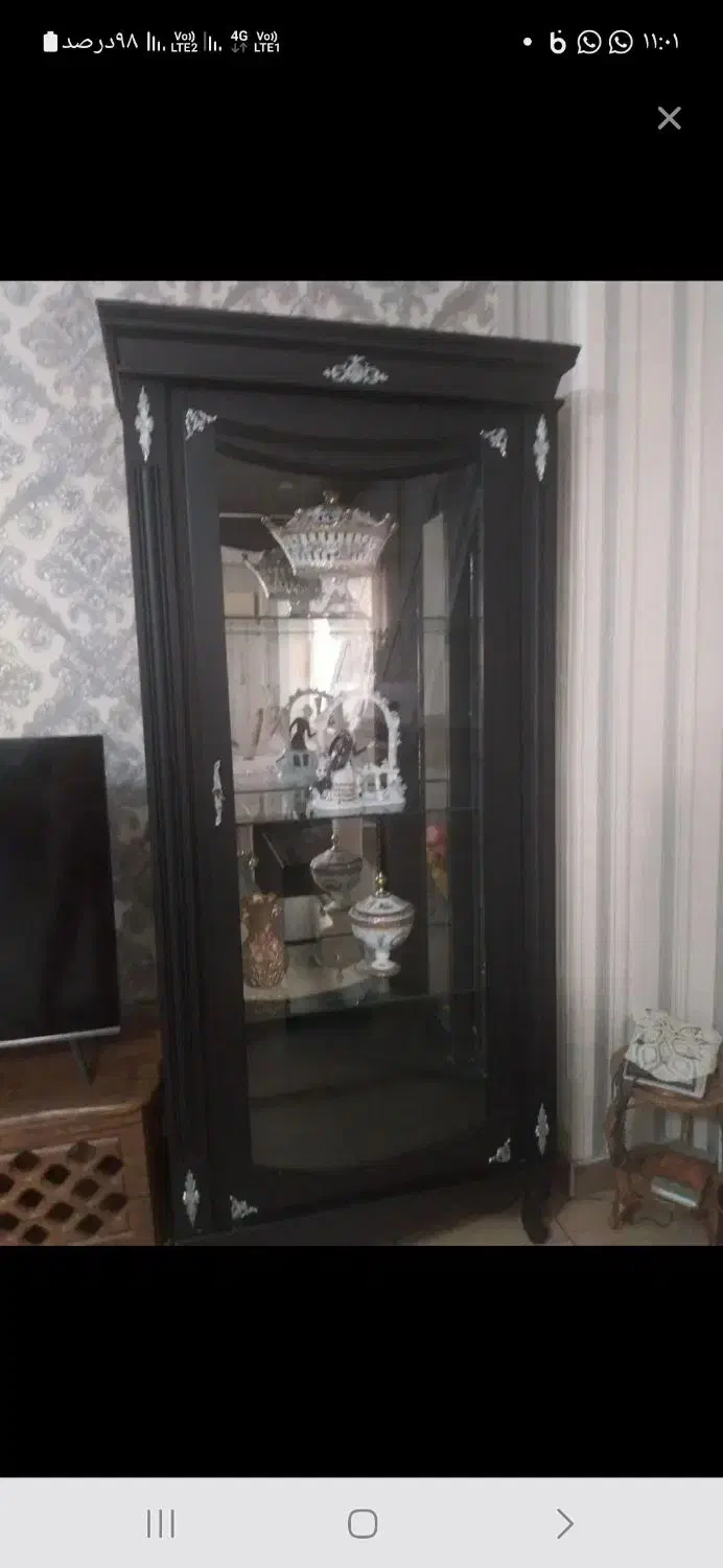 ویترین شیشه|بوفه، ویترین، کنسول|رشت, حمیدیان|دیوار