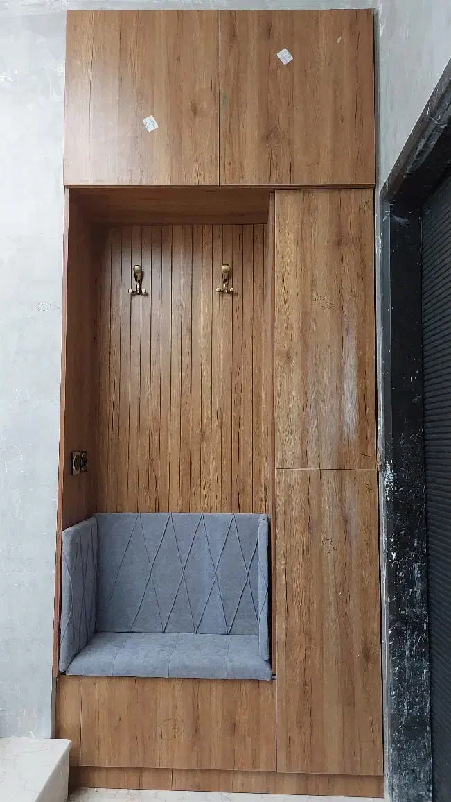 کمد لباسی رختخوابی تختخواب کتابخانه جاکفشی ...|جاکفشی، کمد، دراور|بروجن, |دیوار