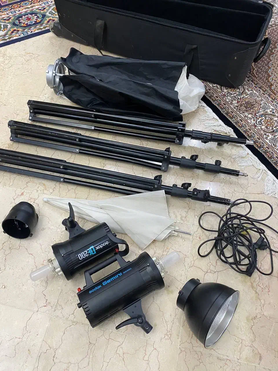 کیت فلاش استودیویی گودکس|دوربین عکاسی و فیلم‌برداری|تهران, توحید|دیوار