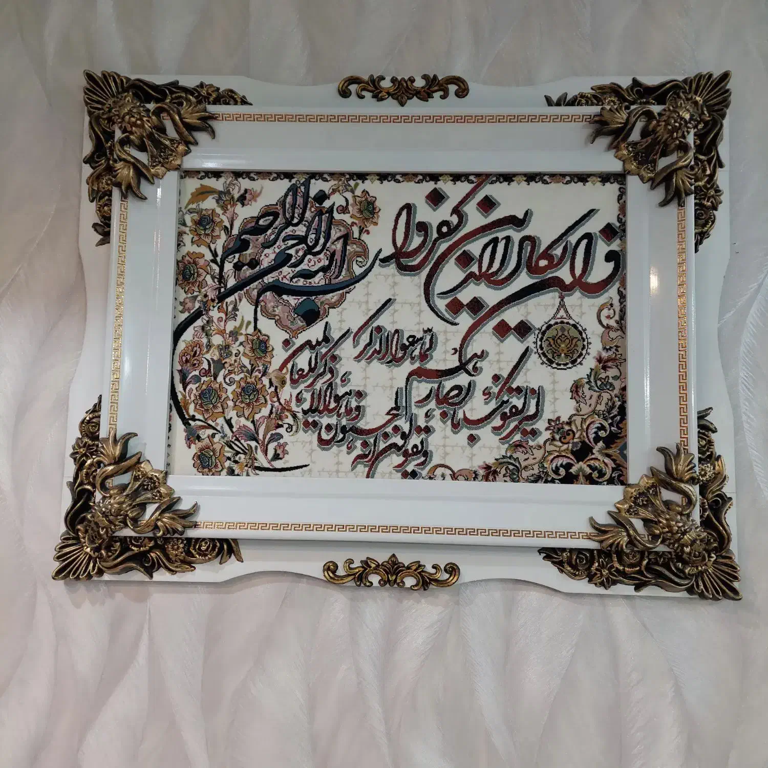 تابلو فرش در حد نو|تابلو فرش|باقرشهر, |دیوار