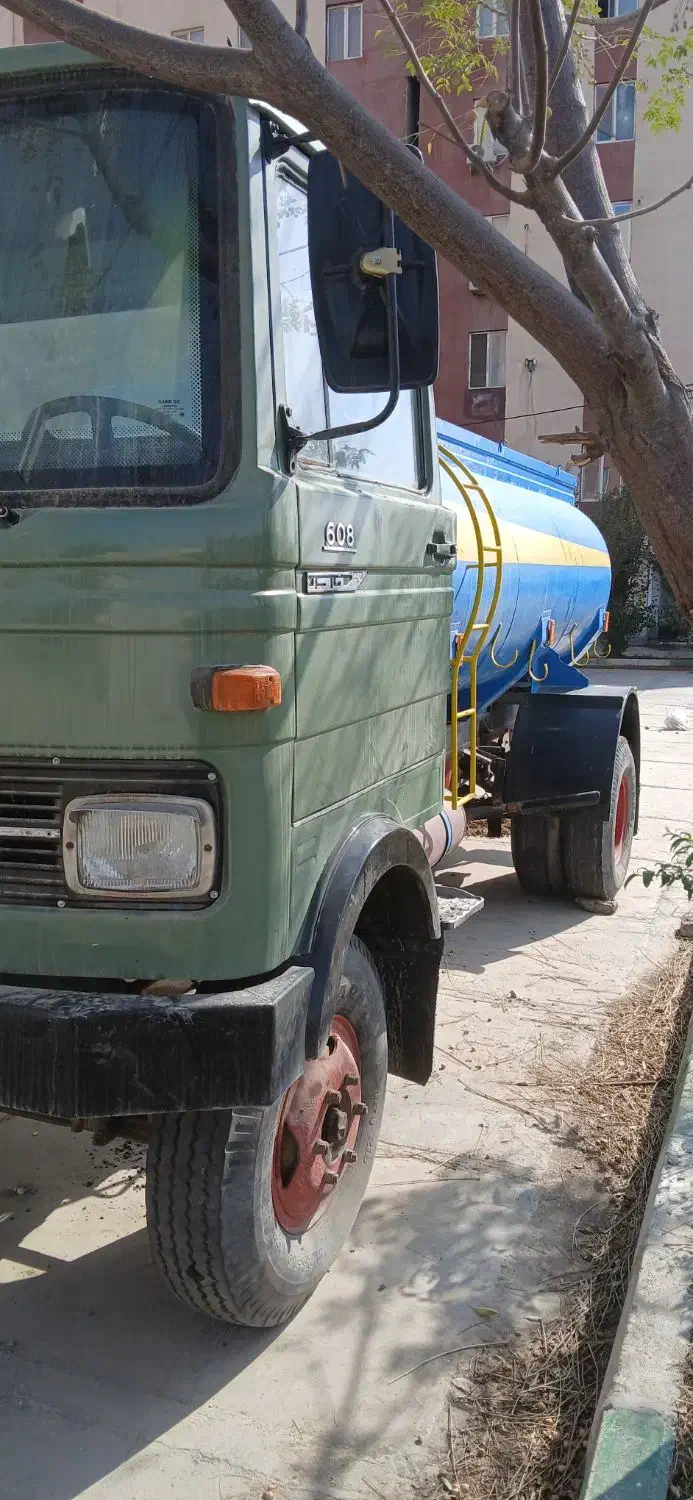 خاور تانکردار کارت تانک ۶۰۸ مدل ۷۲|خودرو سنگین|گنبد کاووس, |دیوار