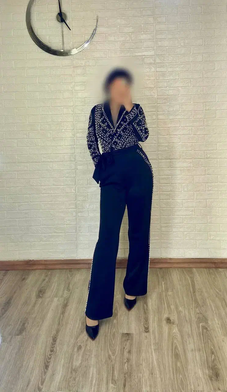 سرهمی مروارید دوزی پاپا گالری|لباس|تبریز, |دیوار