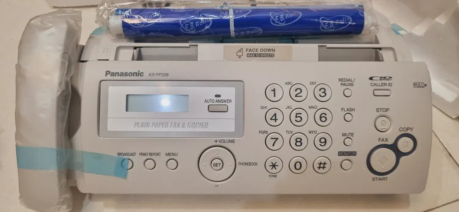 فکس Panasonic KX-FP206CX|پرینتر، اسکنر، کپی، فکس|شیراز, تاچارا|دیوار