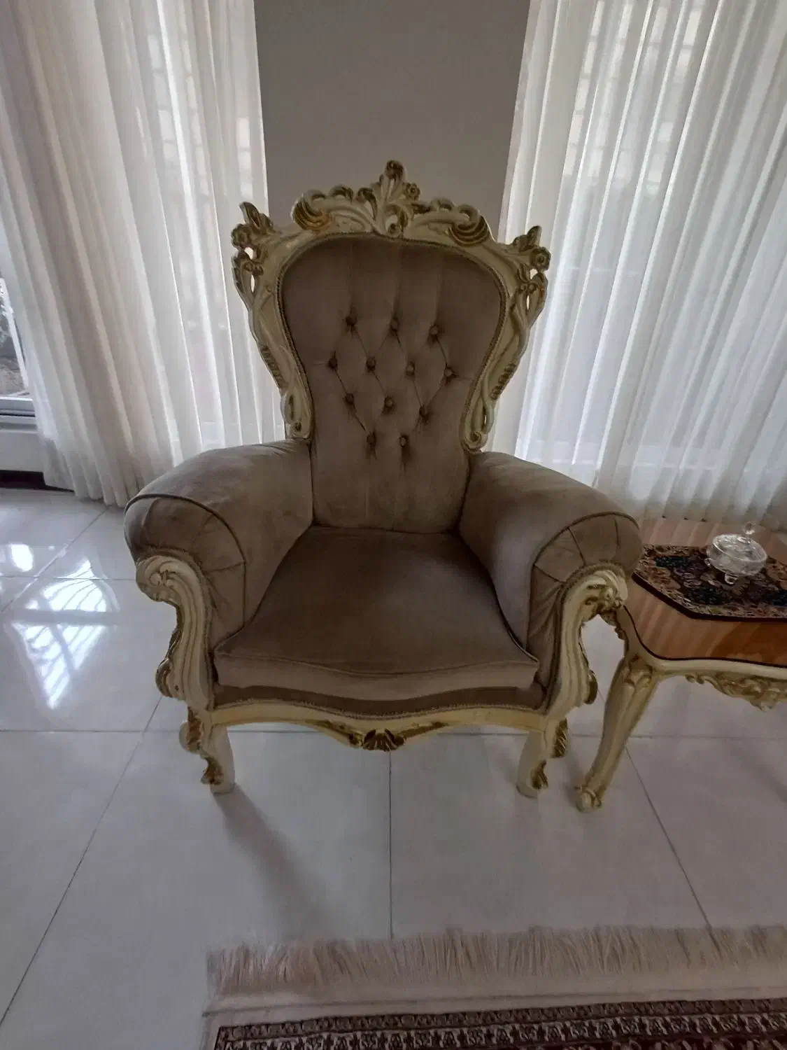 مبلمان استیل ..|مبلمان خانگی و میز عسلی|گرمدره, |دیوار