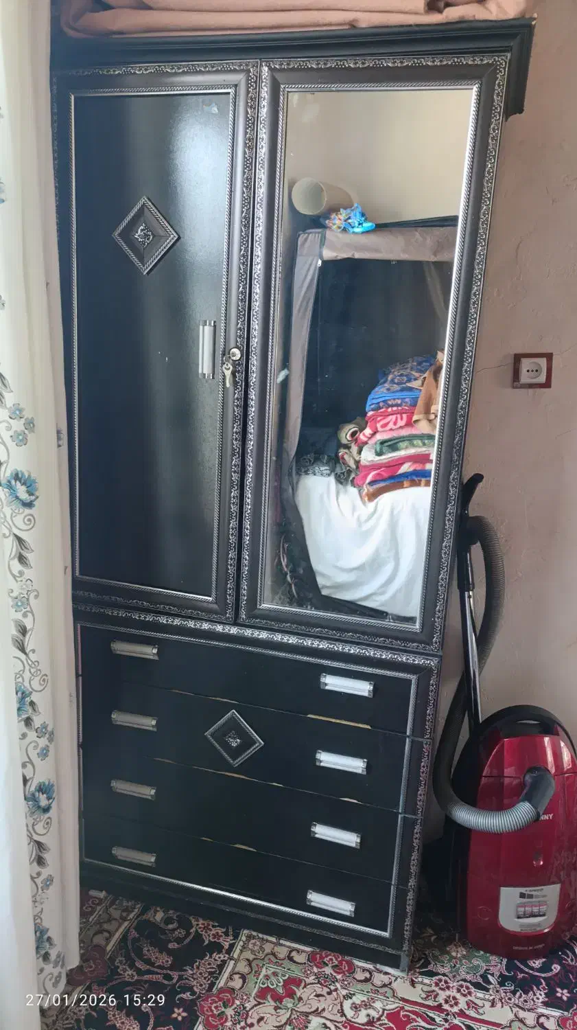 کمدجاکفشی|جاکفشی، کمد، دراور|بیستون, |دیوار