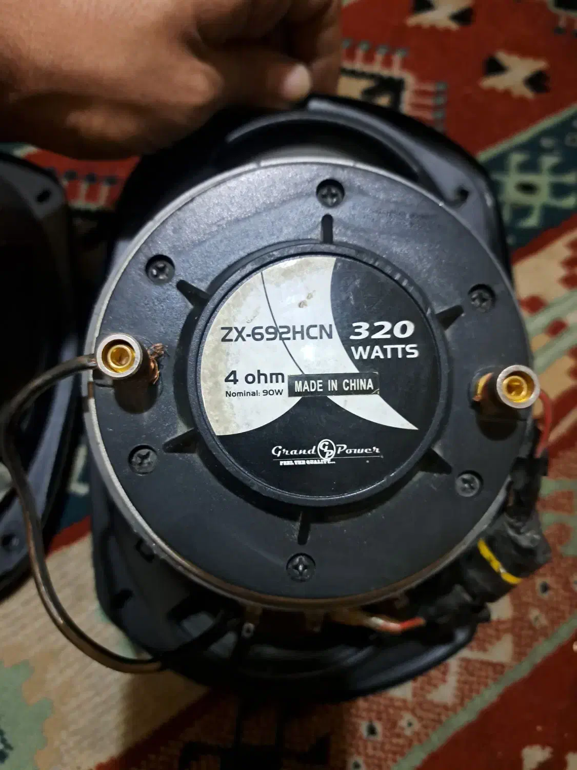 باند فول رنج grand power 692hcn  320 wat 4 ohm|سیستم صوتی خانگی|ری, ولی آباد|دیوار