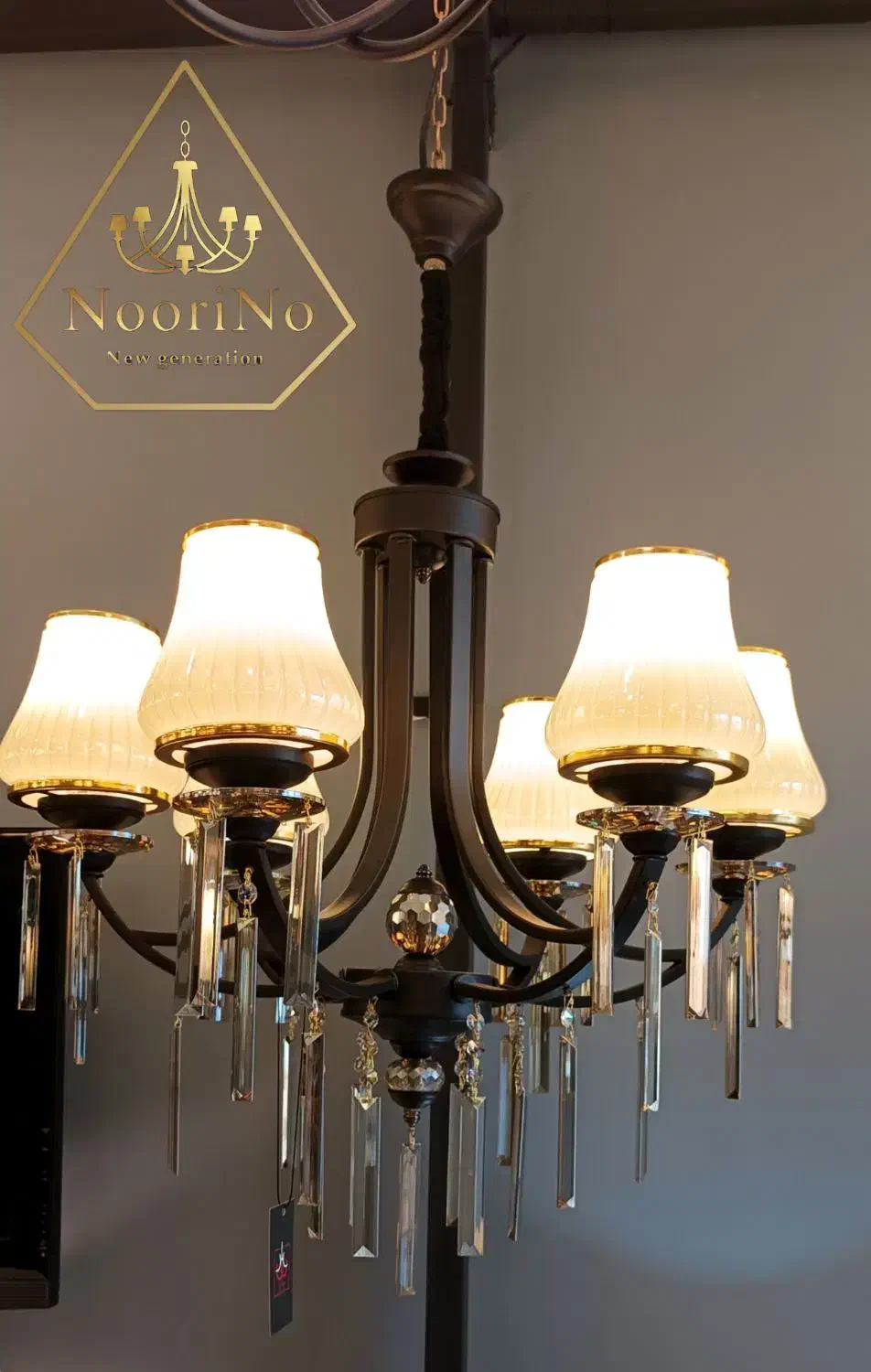 لوستر مدرن و نئوکلاسیک / اقساطی + تخفیف حضوری|لوستر و چراغ آویز|اندیشه, اندیشه فاز ۵|دیوار