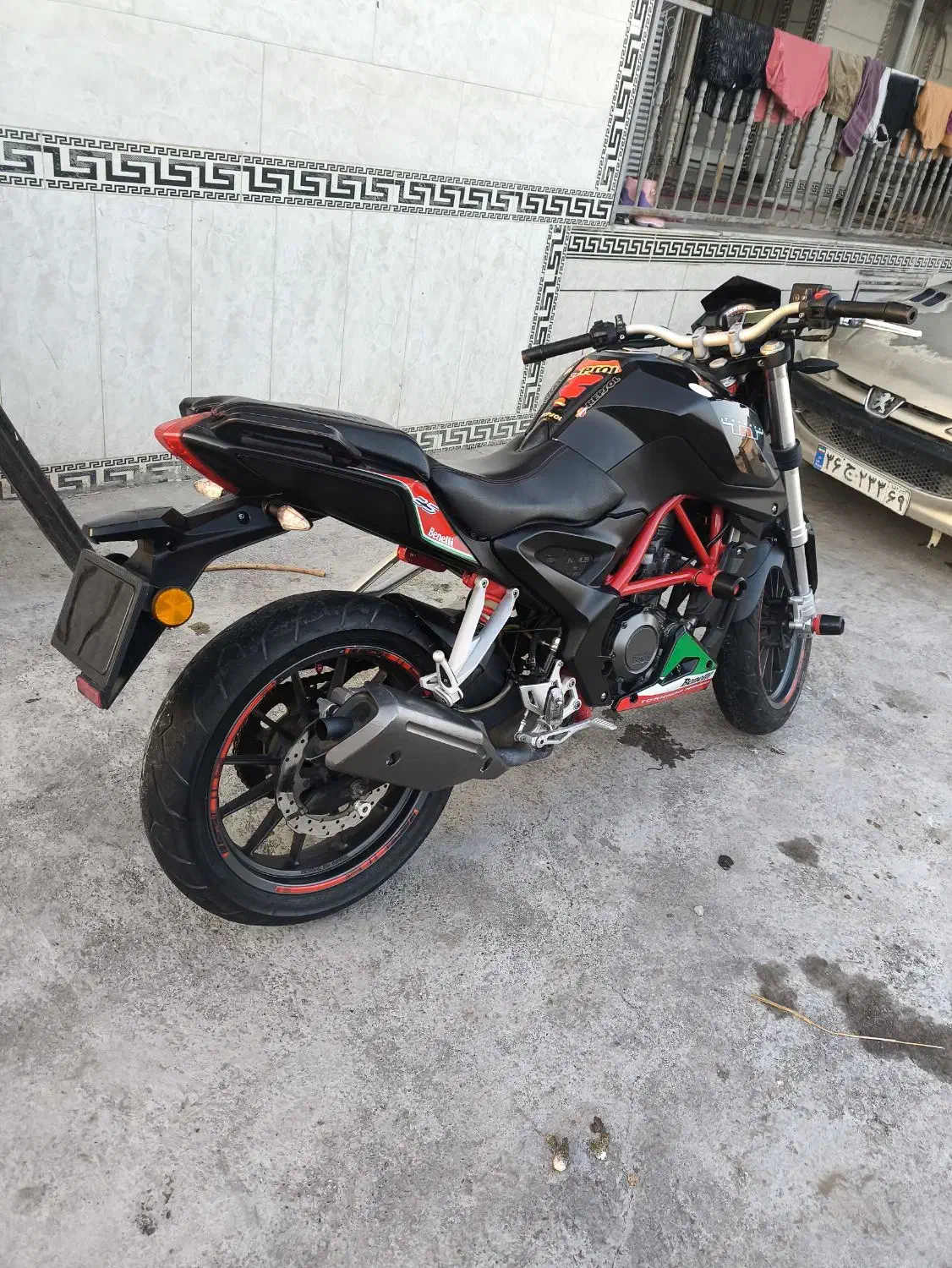 بنلی 250 فیس قدیم|موتورسیکلت|آق قلا, |دیوار