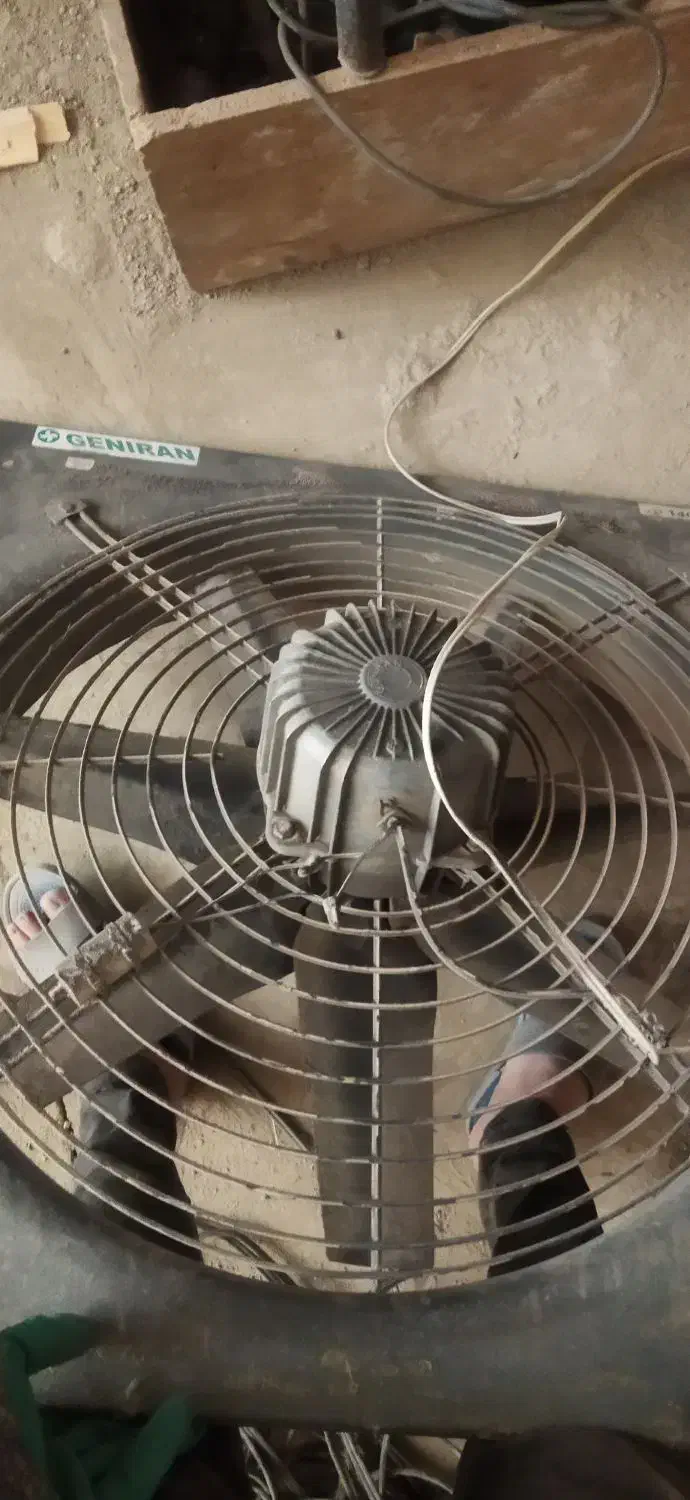 هواکش صنعتی جنیران ۸۰ و ۷۰|پنکه و تصفیهکنندهٔ هوا|پردیس, سیاه سنگ|دیوار