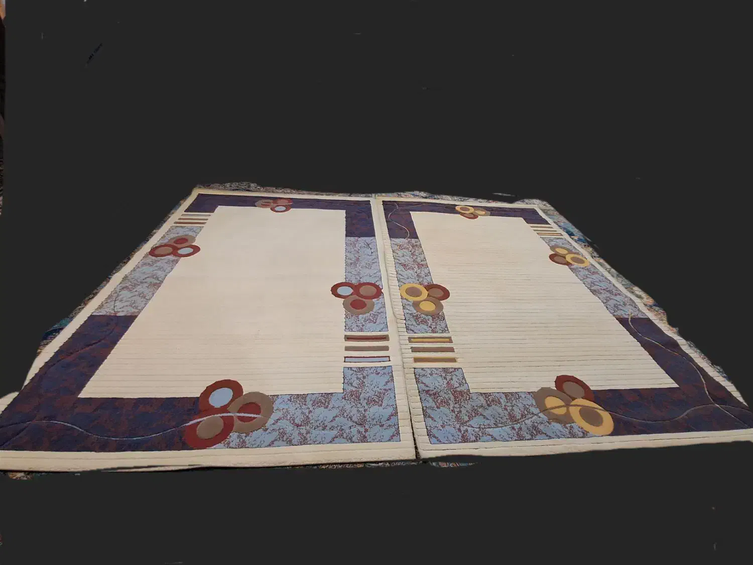 گلیم فرش در حد نو دوتخته 6متری|گلیم، جاجیم، گبه|کرمانشاه, |دیوار