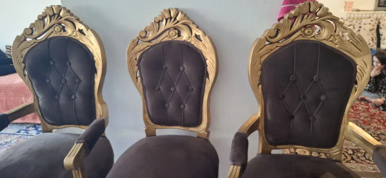 مبل سلطنتی|مبلمان خانگی و میز عسلی|خرمآباد, |دیوار