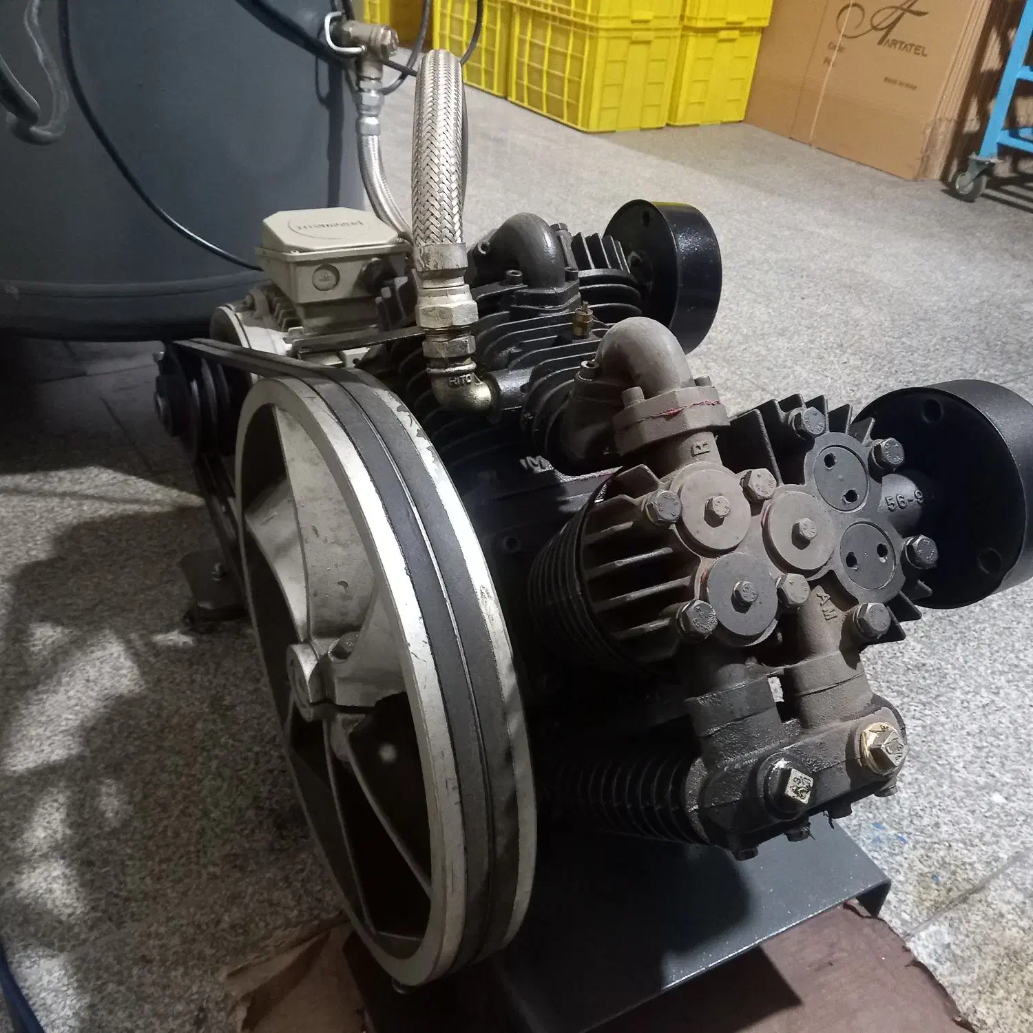 کمپرسور پمپ باد|ابزارآلات|پردیس, شهرک صنعتی خرمدشت فاز ۷|دیوار