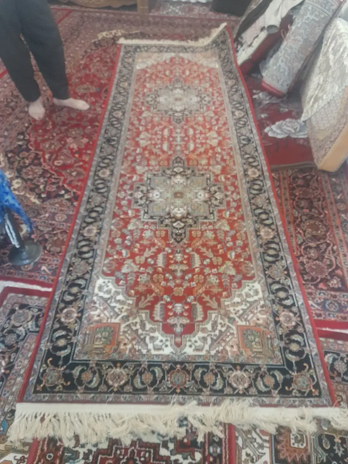 فرش|فرش|تبریز, |دیوار