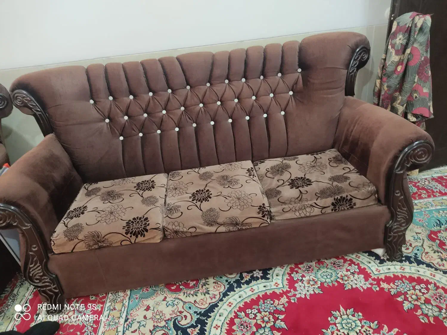 مبل ۷ نفره|مبلمان خانگی و میز عسلی|میبد, |دیوار