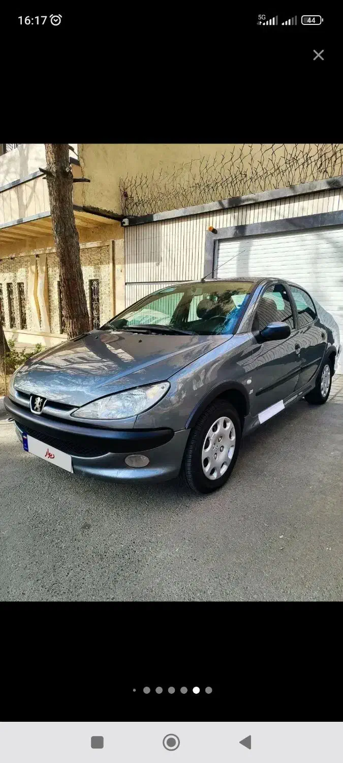 ۲۰۶ تیپ ۲ مدل ۸۹ فرانسوی|خودرو سواری و وانت|گرمدره, |دیوار