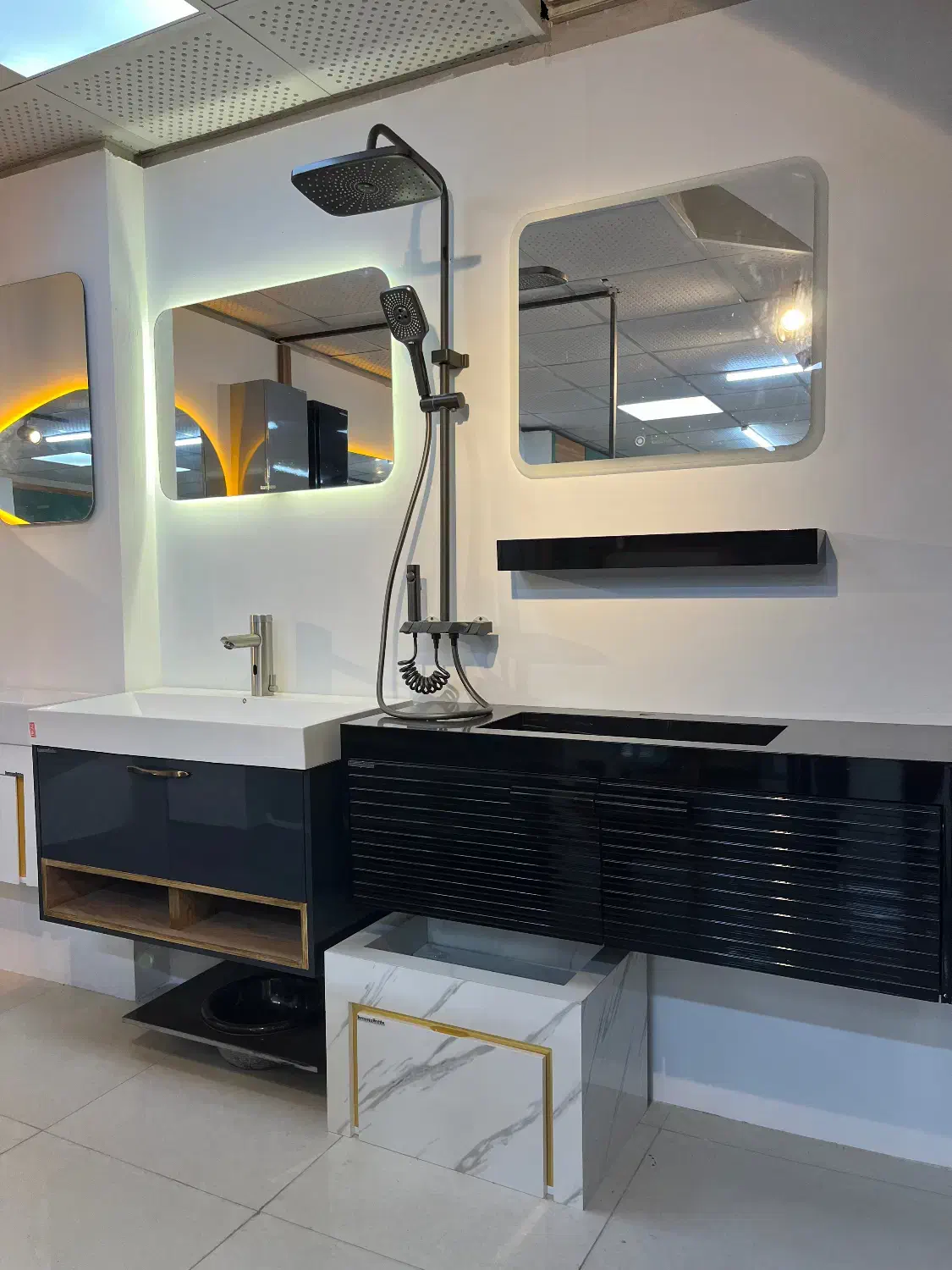 کابین روشویی نصف قیمت|لوازم سرویس بهداشتی|گنبد کاووس, |دیوار