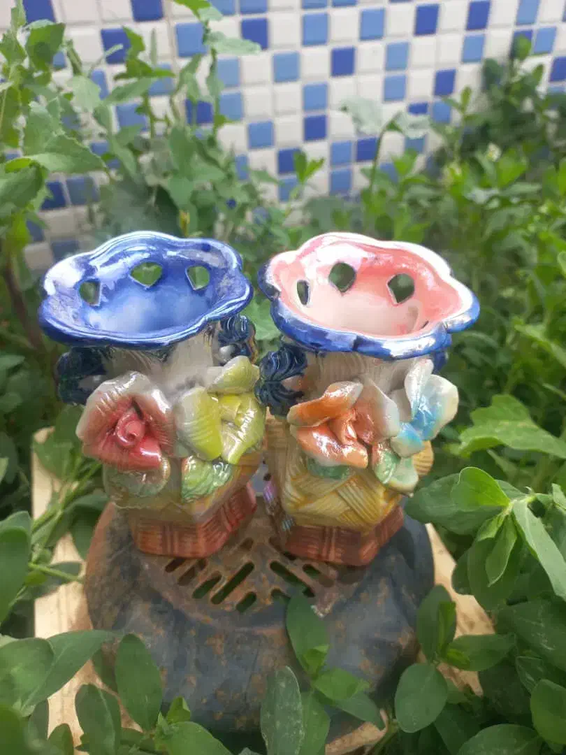 ۶ گلدان کوچک خارجی|گل مصنوعی|صدرا-فارس, فاز ۱|دیوار