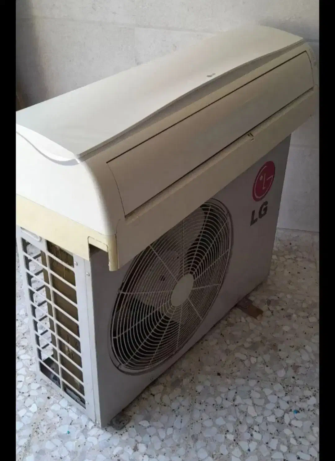 کولر اسپیلت الجی ۲۴ هزار کره ای سالم با ضمانت|کولر گازی و فنکوئل|رشت, معلم|دیوار