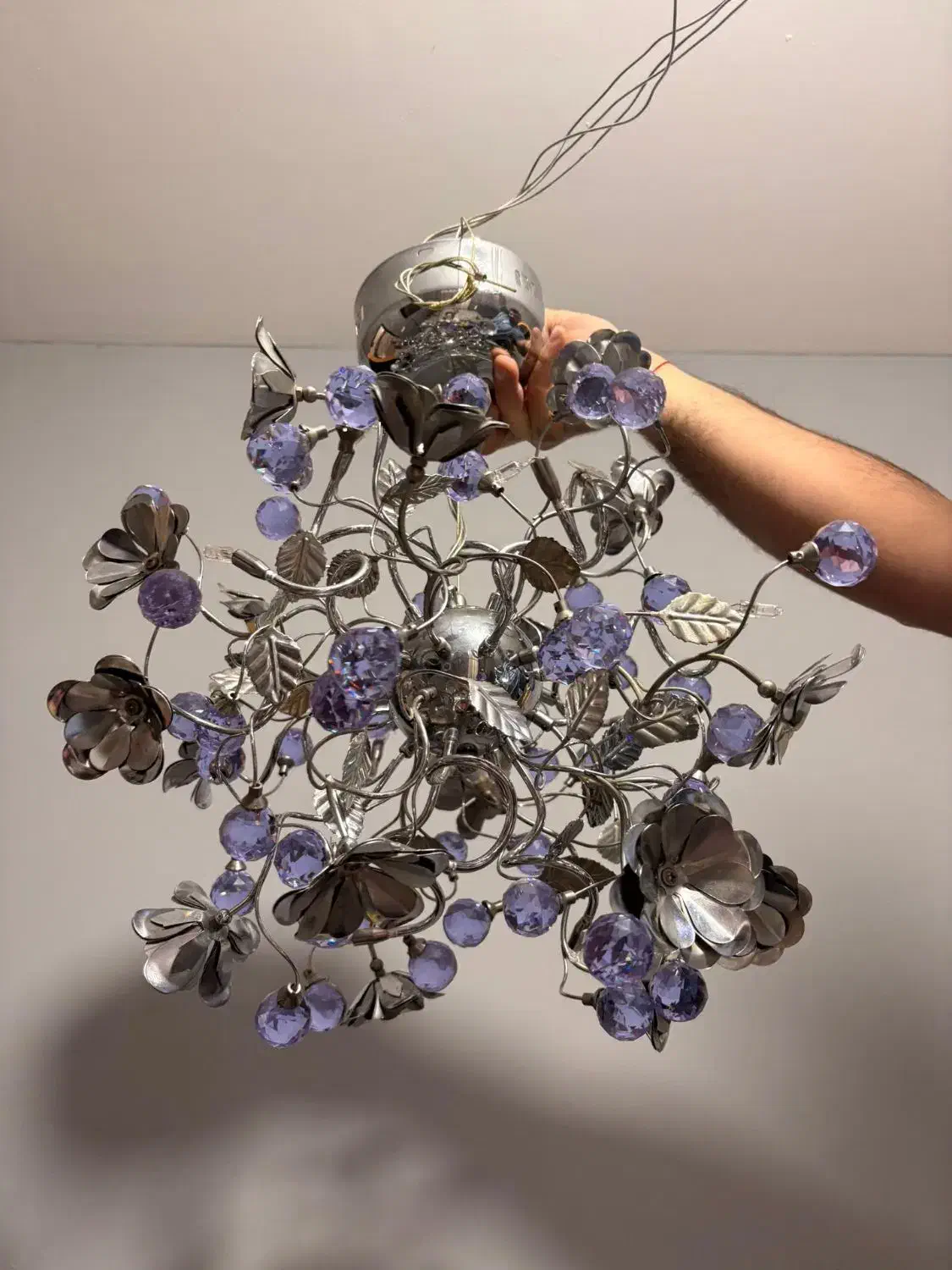 لوستر|لوستر و چراغ آویز|پاکدشت, پاکدشت (مامازند)|دیوار