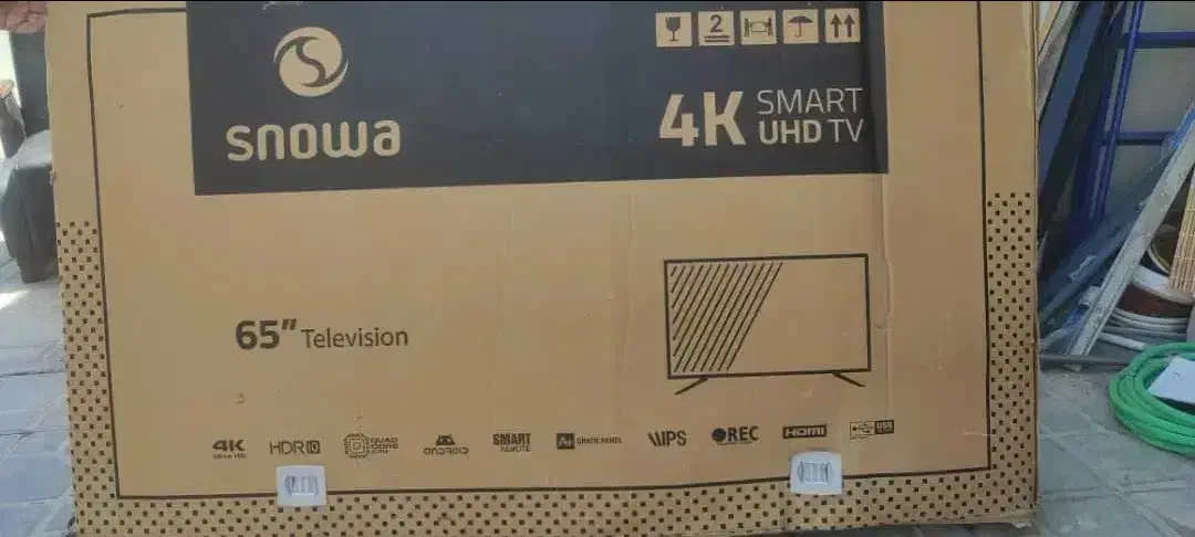 تلویزیون ۶۵ اینچ اسنوا / ۵۵ دوو ۲۵ درصد زیر قیمت|تلویزیون و پروژکتور|صدرا-فارس, فاز ۱|دیوار
