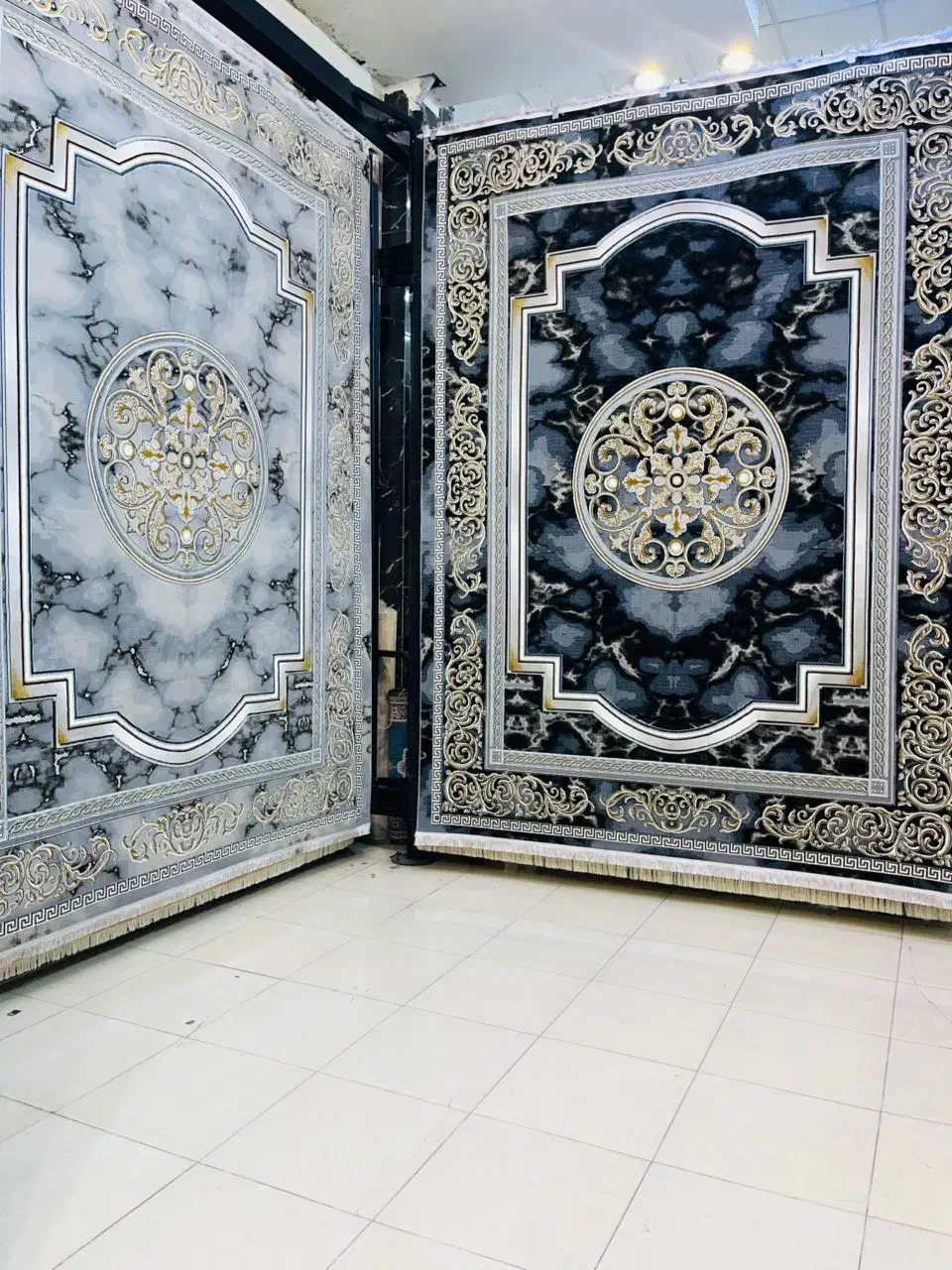 فرش مدرن با رنگبندی خاص// مناسب دکور امروزی|فرش|آبادان, |دیوار