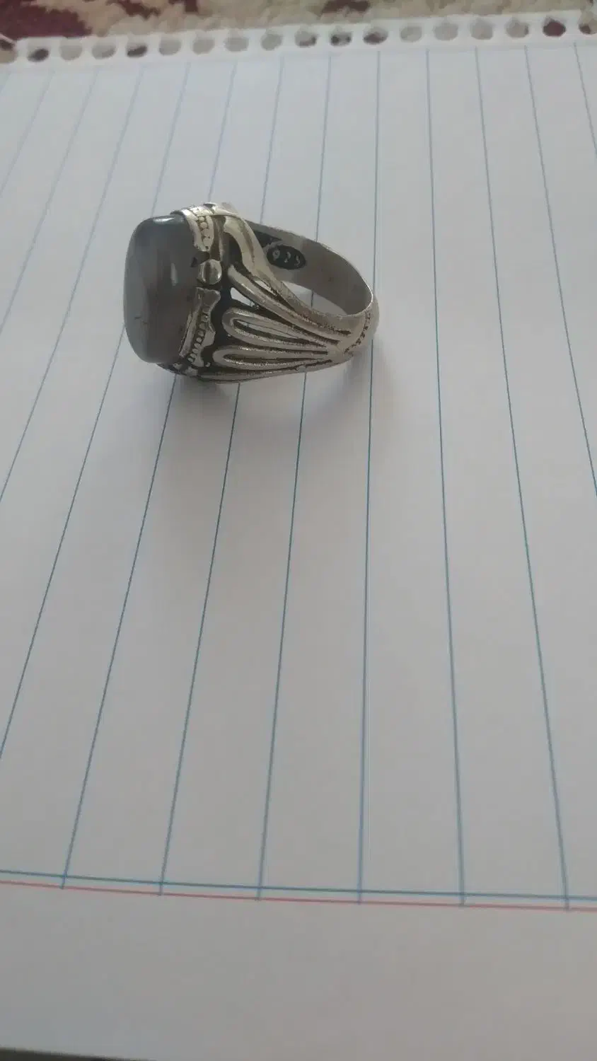 انگشتر نقره ۸۰|جواهرات|گناباد, |دیوار