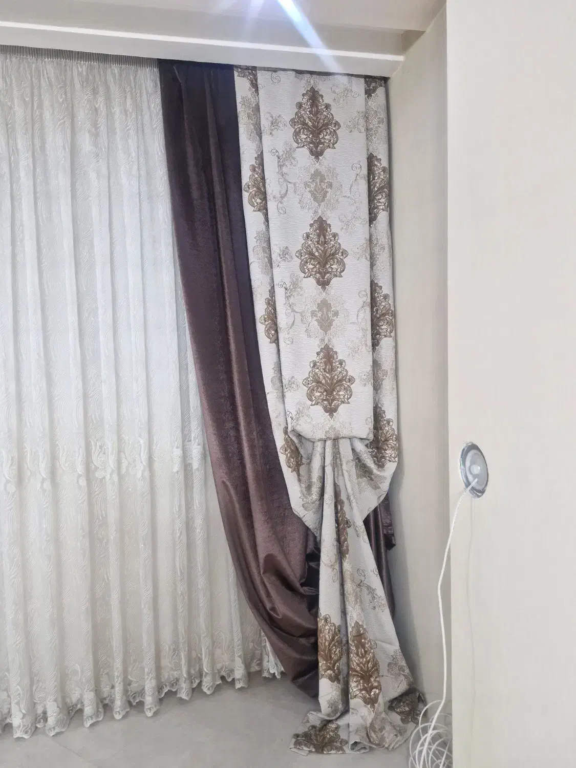 پرده پذیرایی|پرده، رانر، رومیزی|مشهد, چهارچشمه|دیوار