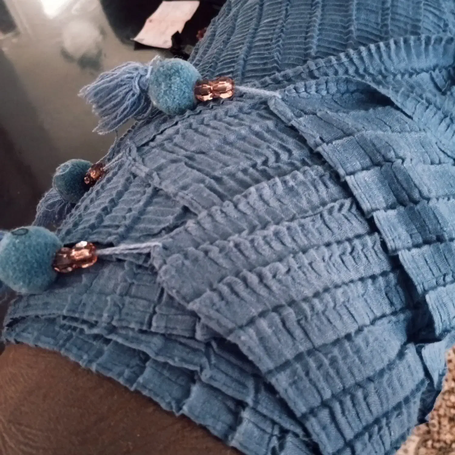 دو عدد شال منگوله دار اعلا|لباس|اراک, |دیوار