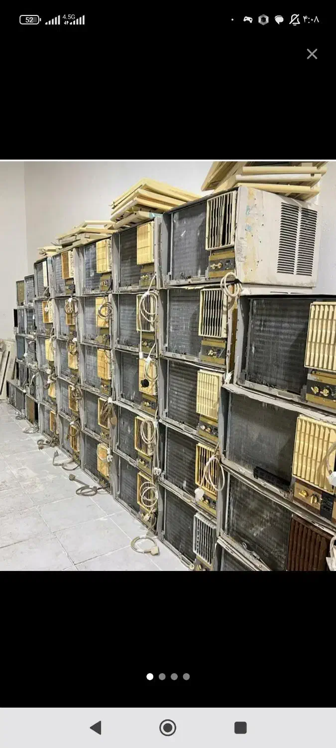 خرید فروش کولر گازی پنجره ای جنرال دست دوم در محل|کولر گازی و فن‌کوئل|مشهد, کوی سیدی|دیوار