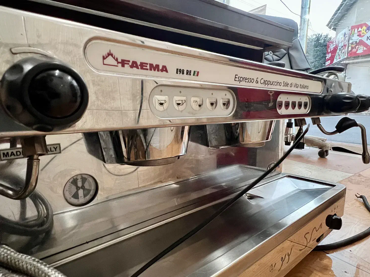 دستگاه قهوه ساز صنعتی faema e98 دو گروپ|کافیشاپ و رستوران|آمل, |دیوار
