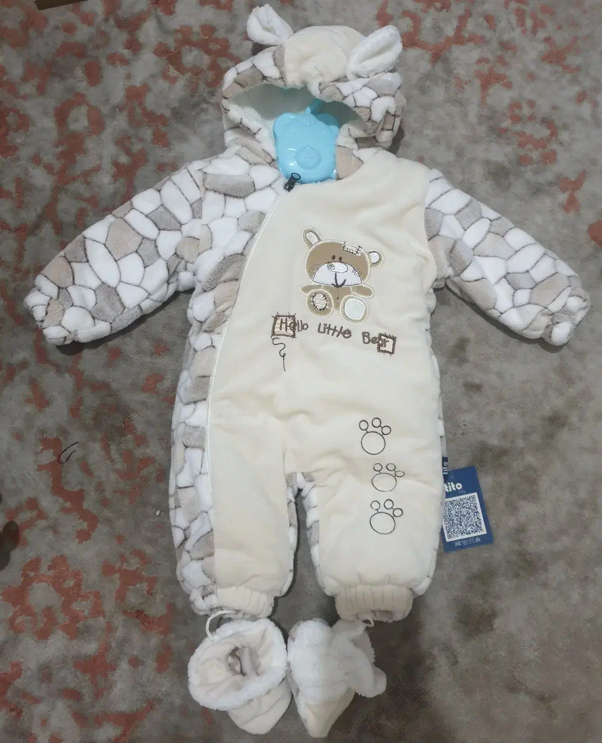 سرهمی پشمی نوزاد|کفش و لباس بچه|تهران, شمیراننو|دیوار