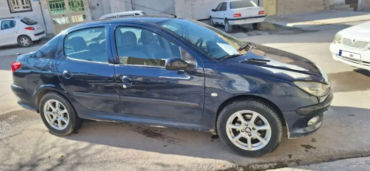 ۲۰۶ اس دی مدل ۸۶|خودرو سواری و وانت|کرمانشاه, |دیوار