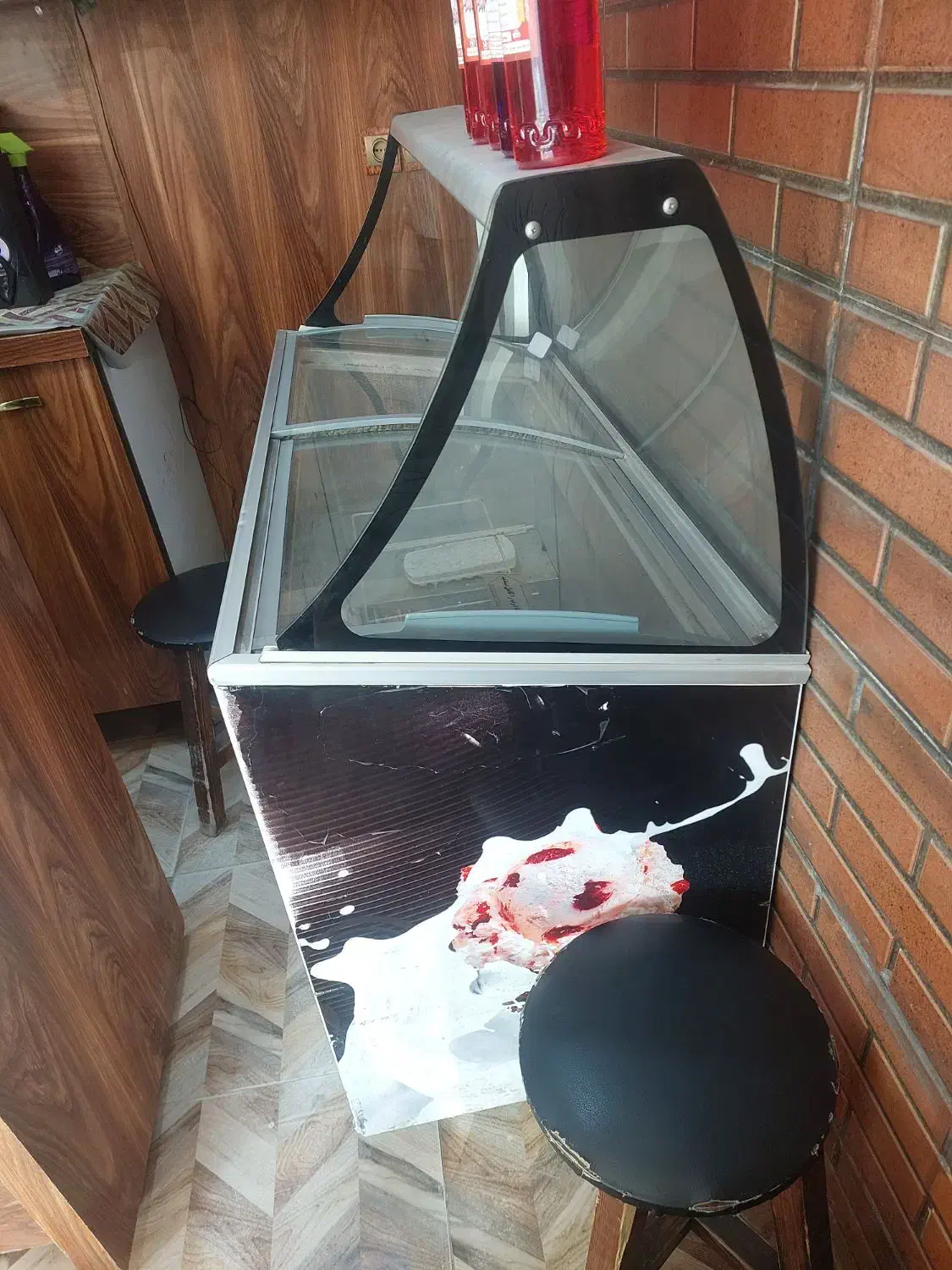 یخچال تاپینگ بستنی اسکپی|فروشگاه و مغازه|باوی, |دیوار