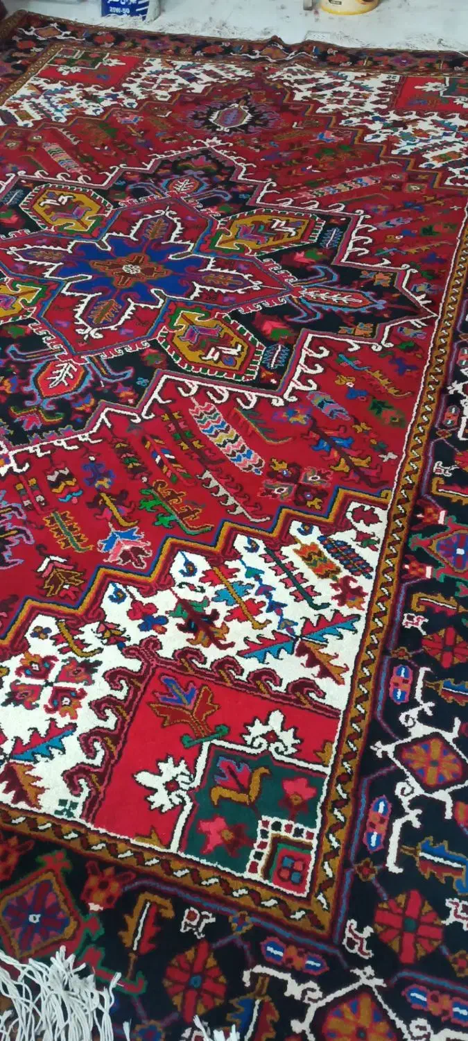 فرش‌دستباف‌9متری‌هریس‌‌بافت‌‌خودمون‌650ایلمه|فرش|خواجه, |دیوار