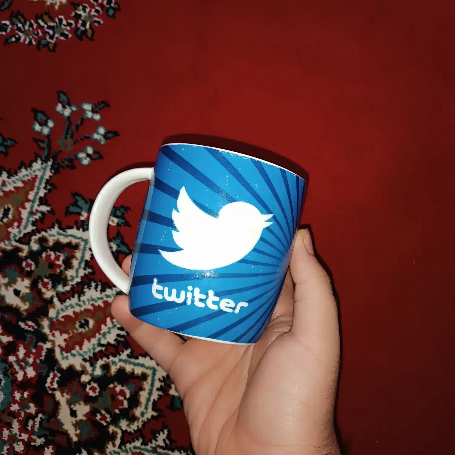 لیوان سرامیکی سالم طرح Twitter|ظروف سرو و پذیرایی|کرج, شهرک البرز ۳|دیوار