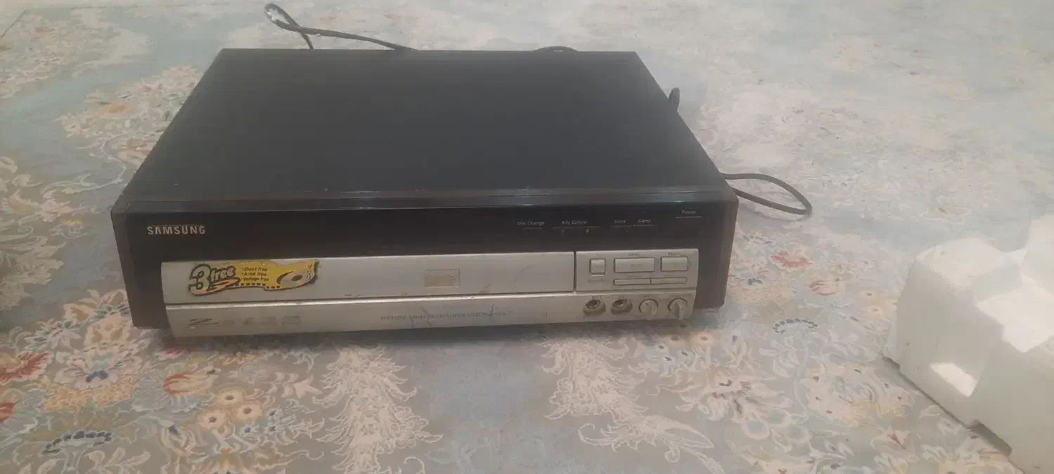 ویدئو سی دی سه دیسک سامسونگ|پخش‌کننده DVD و ویدیو|شیراز, لاله|دیوار