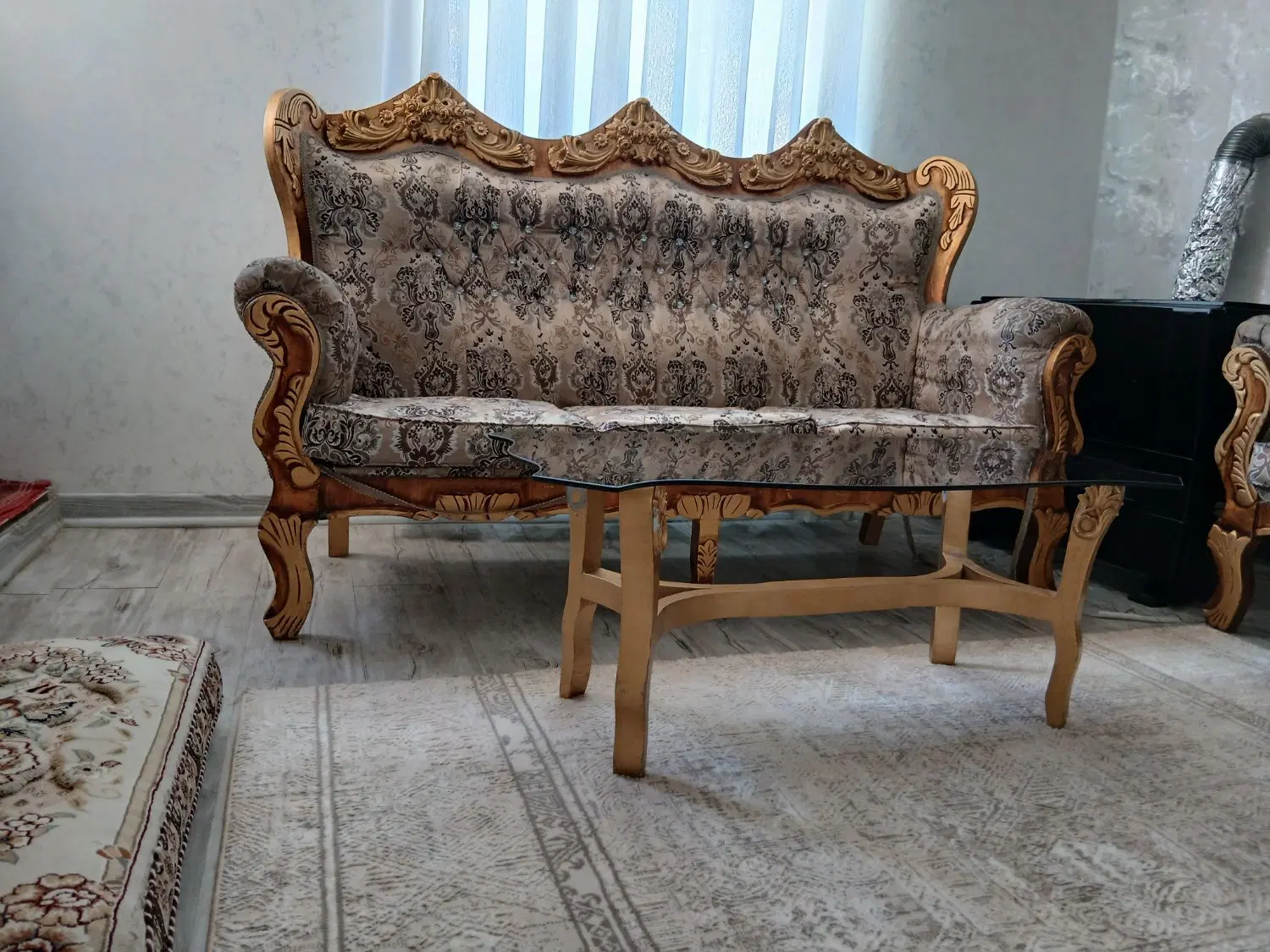 مبل سلطنتی|مبلمان خانگی و میز عسلی|سنندج, |دیوار