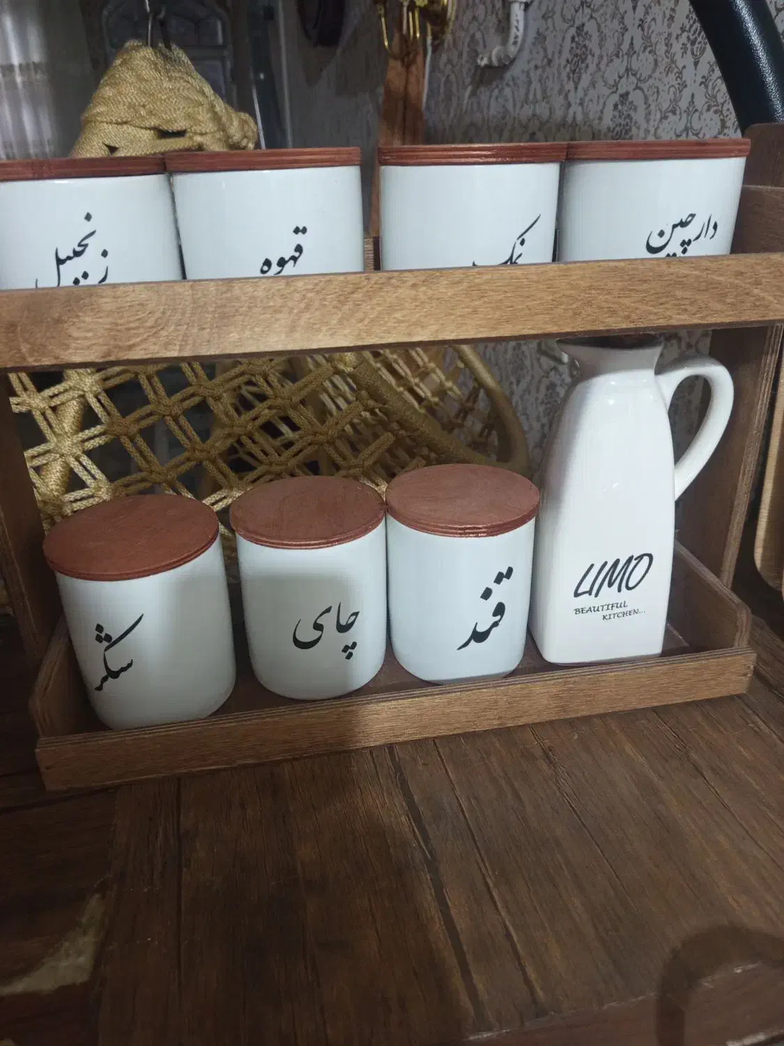 جا ادویه|ظروف نگهدارنده، پلاستیکی، یک‌بارمصرف|بروجرد, |دیوار