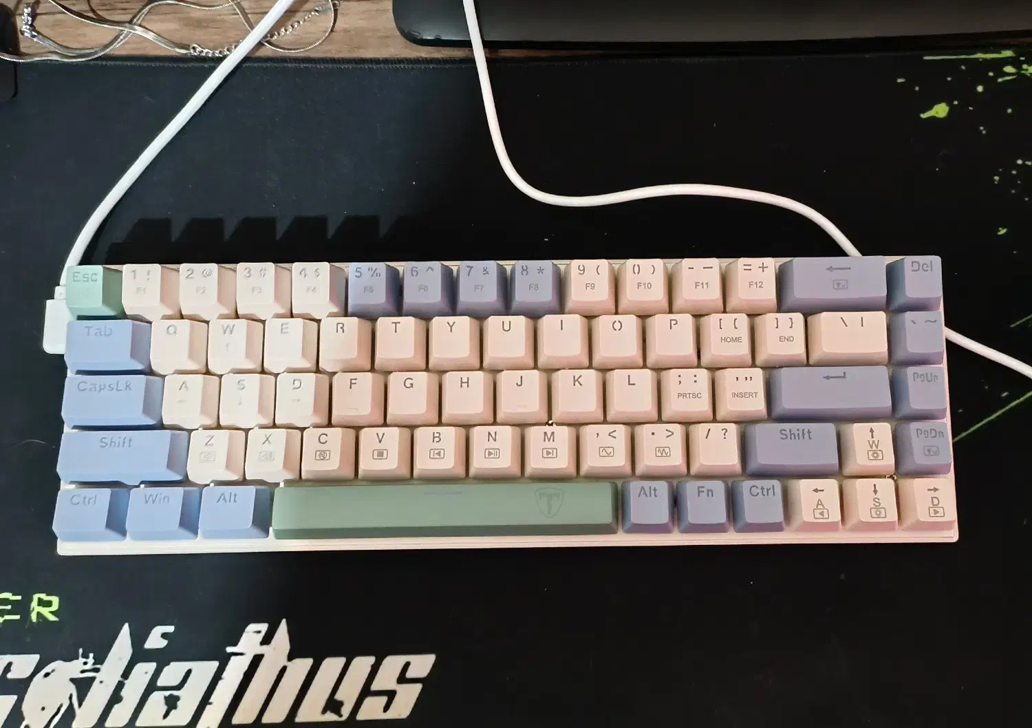 کیبورد گیمینگ تی‌دگر مکانیکال|قطعات و لوازم جانبی رایانه|قدس, شهر‌قدس|دیوار