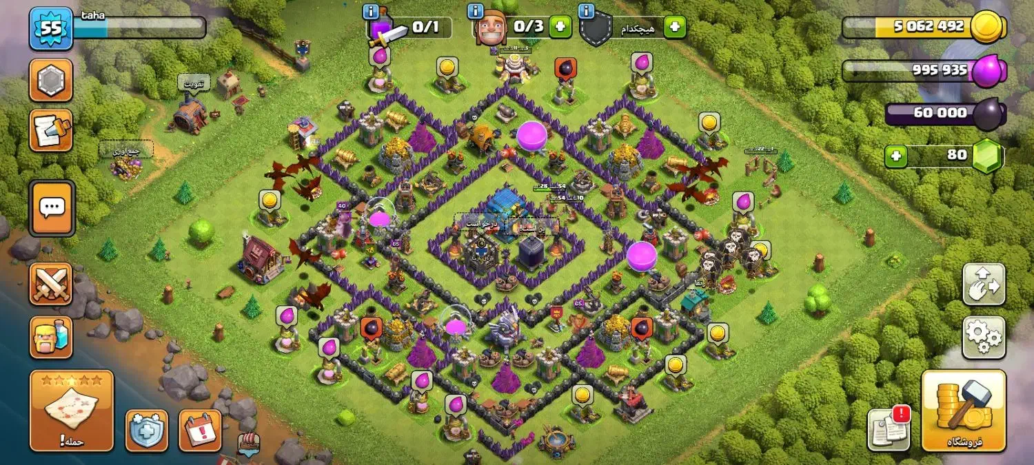 اکانت کلش تان ۱۲|کنسول، بازی ویدئویی و آنلاین|املش, |دیوار