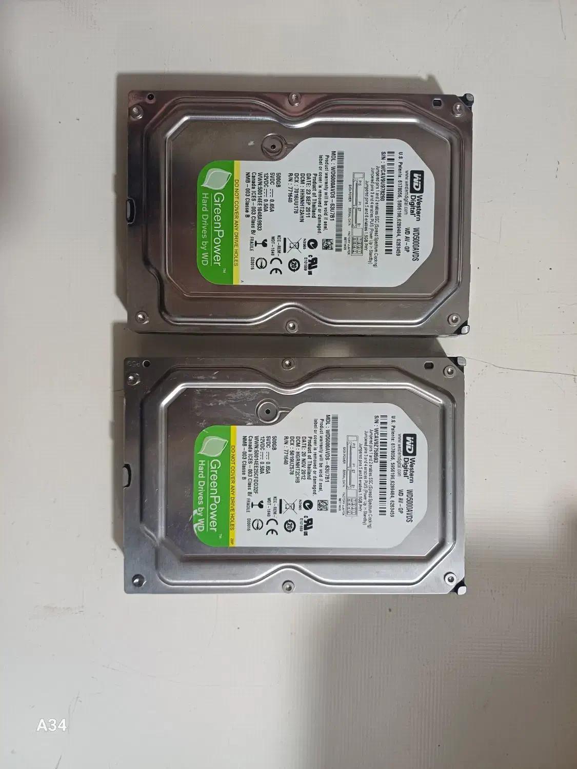 هارد 3.5 اینچی|قطعات و لوازم جانبی رایانه|قدس, شهرک صنعتی زاگرس|دیوار